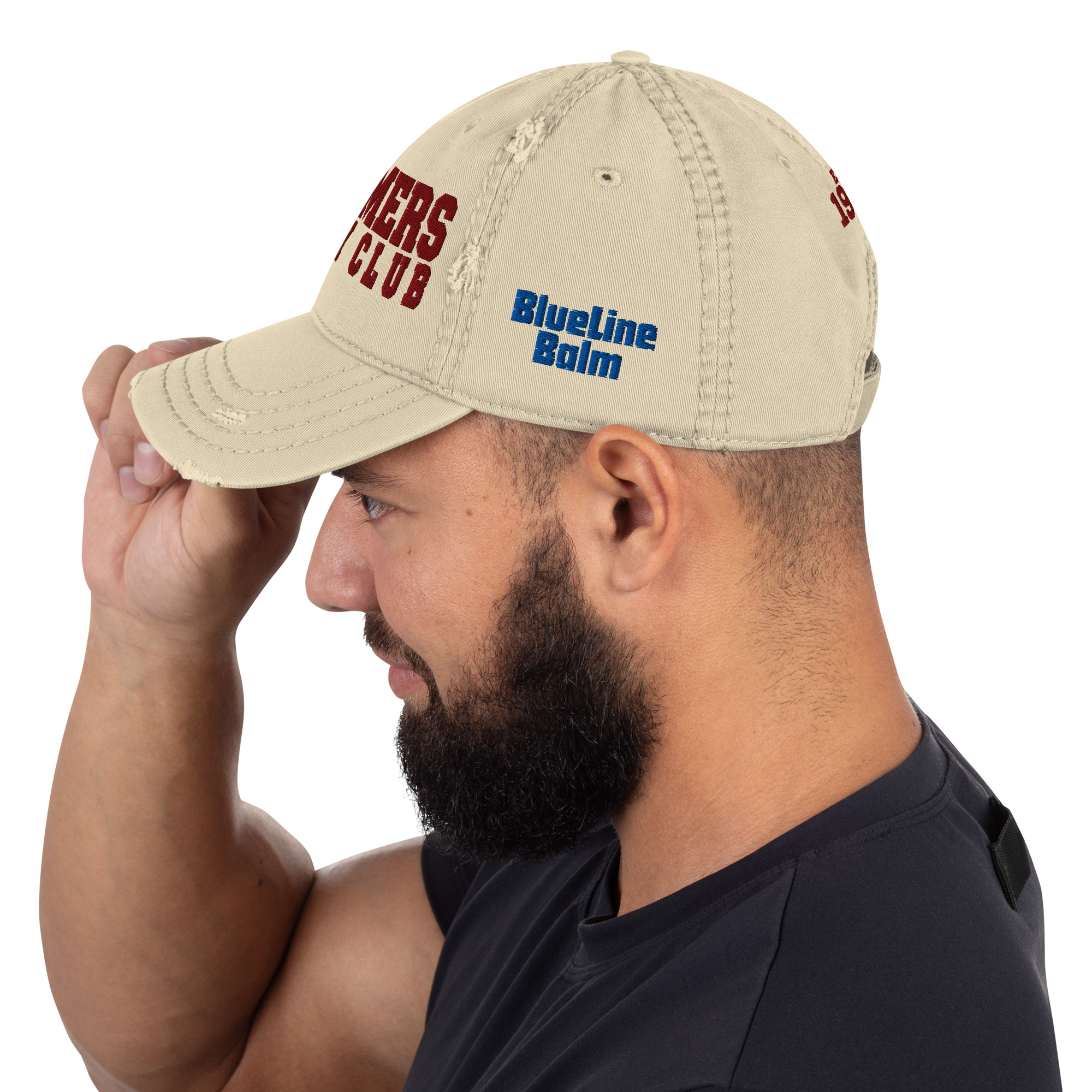 Oldtimers Hockey Distressed Hat - Image 3
