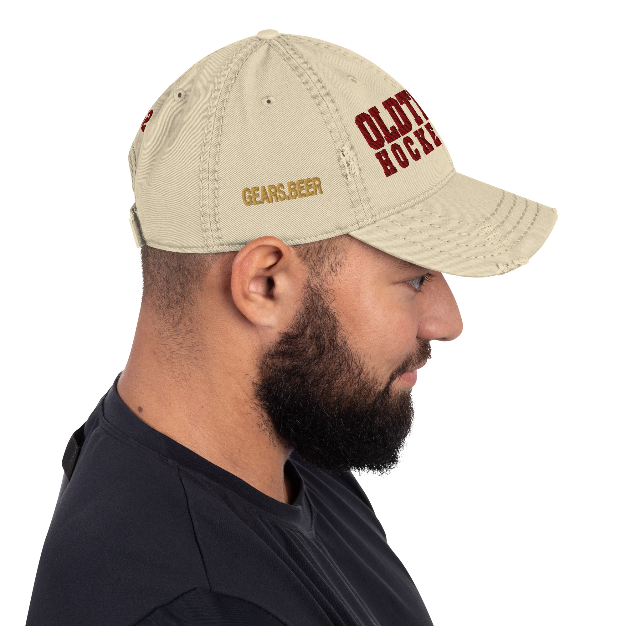 Oldtimers Hockey Distressed Hat - Image 4
